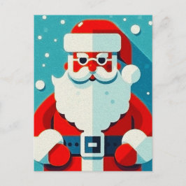 Schöne Weihnachtskarte Feiertagspostkarte