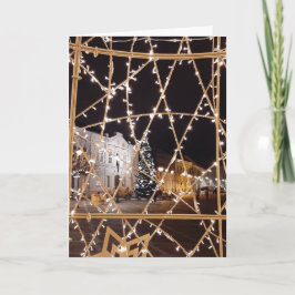 Schöne Weihnachtskarte Karte