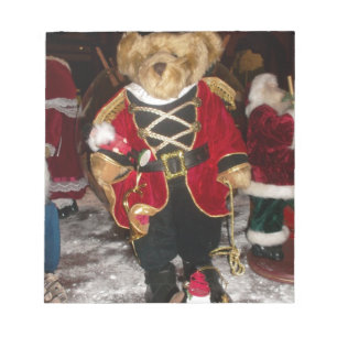 Schöne Weihnachtskarte Notizblock