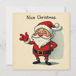 Schöne Weihnachtskarte - über den Weihnachtsfeiert Feiertagskarte