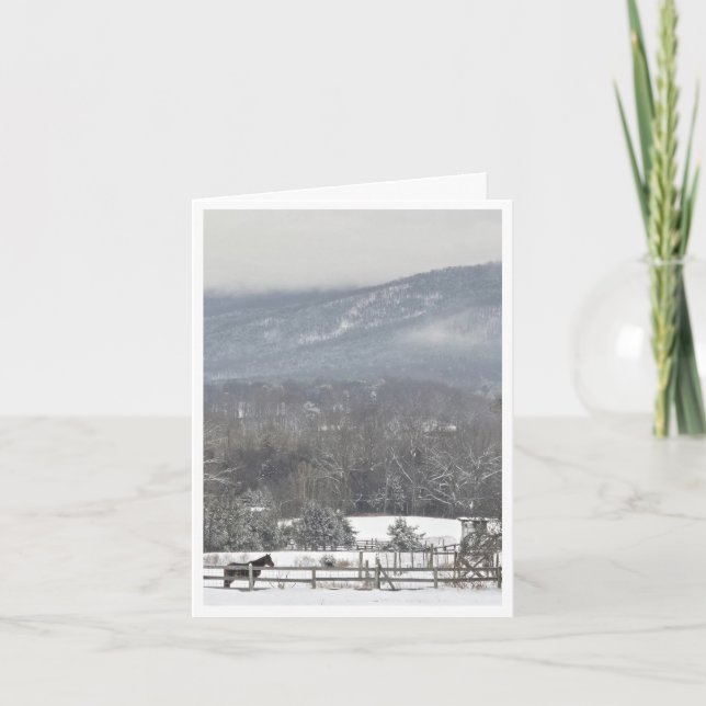 Schöne Weihnachtskarten mit Schrift Dankeskarte (Vorderseite)