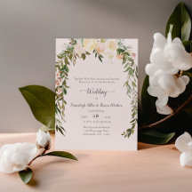 Schöne weiße Rosen Florale Hochzeit