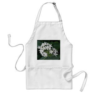 Schöne weiße tropische Blume Schürze