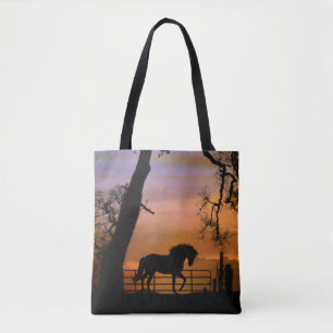 Schöne Whimsical Horse Tasche