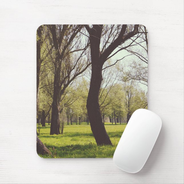 Schöne Wiese Mousepad (Mit Mouse)