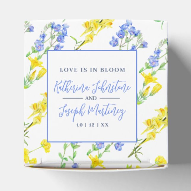 Schöne Wildblume Blumenmärchen Geschenkschachtel (Oben)