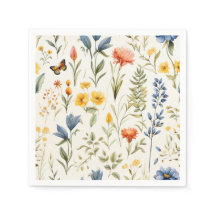 Schöne Wildblumen Natur Trendy Blumenzwiese