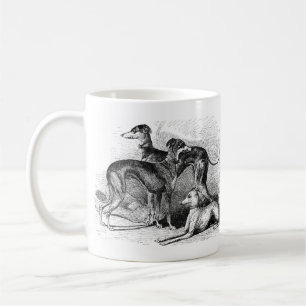 Schöne Windhunde Tasse