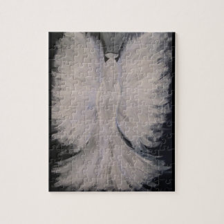 Schöne Winged Schutzengel-Malerei-Kunst Puzzle