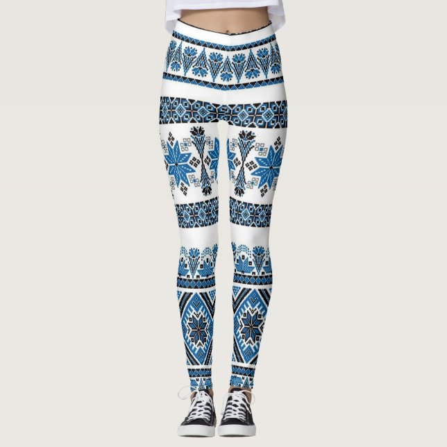 Schöne Winter Theme Leggings! Leggings (Vorderseite)