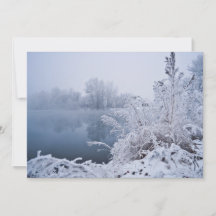 Schöne Wintermesse Einladung