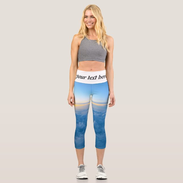 Schöne Wolke Capri Leggings (Vorderseite)