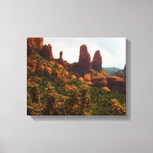 Schöne Wüstenlandschaft von Sedona Rote Felsen