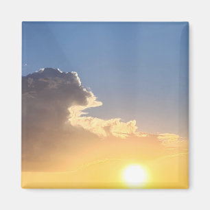 Schöne Wüstensonne Magnet