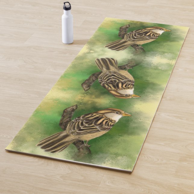 Schöne Yoga Mat Little Sparrows Yogamatte (Beispiel)