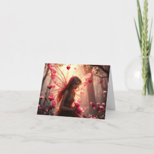 Schöne Zarte Romantische Feen Karte