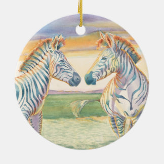 Schöne Zebra Keramik Keramik Ornament