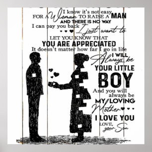 schöne Zitate zu meiner Mama, zu meinem Mama-Brie Poster