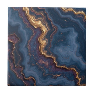 Schöne Zuhause-Fliesen aus blauem Gold Fliese