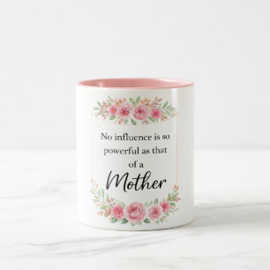 Schönen glücklichen Muttertag, Mama Zweifarbige Tasse