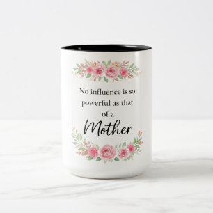 Schönen glücklichen Muttertag, Mama Zweifarbige Tasse