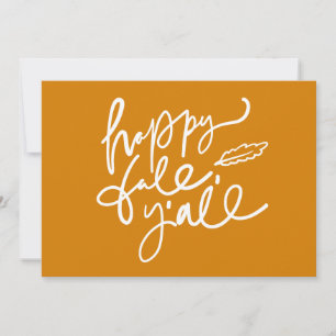 Schönen Herbst euch allen Karte