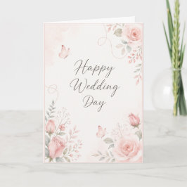 Schönen Hochzeitstag! Karte
