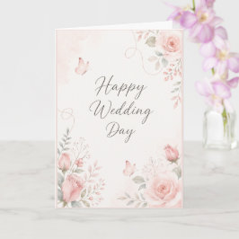 Schönen Hochzeitstag! Karte