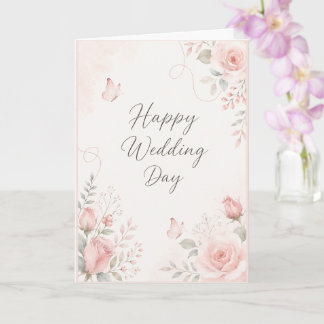 Schönen Hochzeitstag! Karte