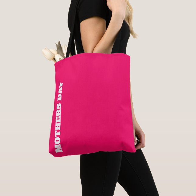 Schönen Muttertag elegantes weißes Skript Custom (Von Nahem)