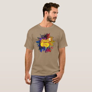 Schönen Tag Farbige Positive Vibes Inspirierend T-Shirt