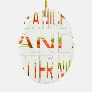 Schönen Tag noch Keramikornament
