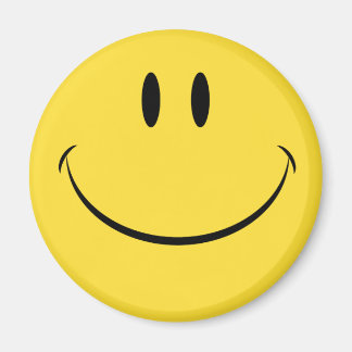 Schönen Tag Retro-Gesicht Magnet