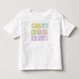 Schönen Tag: Süße Hasen-Illustration Kleinkind T-shirt