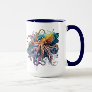 Schöner Aquareller Tasse