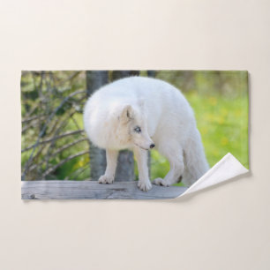 Schöner Artic Fox Handtuch