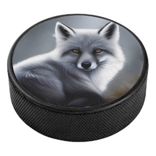 Schöner Artischer Fox Eishockey Puck