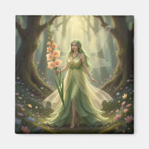 Schöner August Peridot Fairy