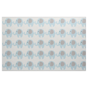 Schöner Baby-Blau-Elefant Stoff