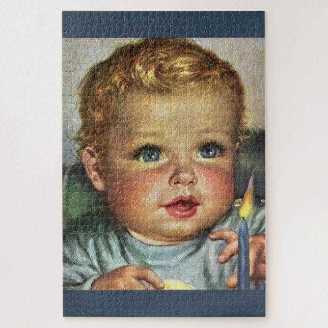 schöner Baby Mortimer Puzzle (Vertikal)