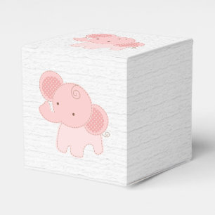 Schöner Baby Pink Elephant Geschenkschachtel