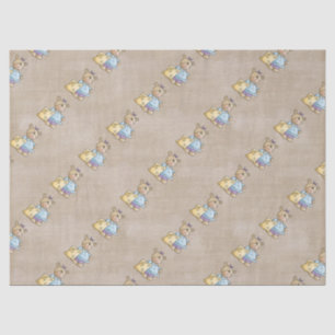 Schöner Baby-Teddybär Seidenpapier