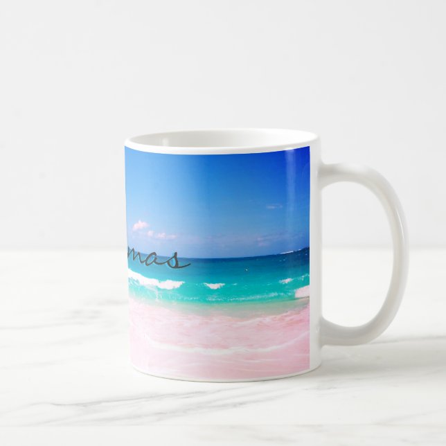 Schöner Bahamas-Strand Tasse (Rechts)