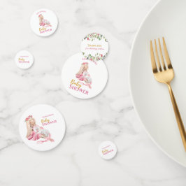 Schöner Ballerina Baby Duschtisch Confetti Konfetti