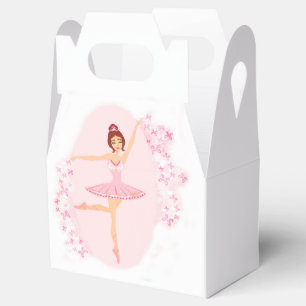 Schöner Ballerina Bevorzugungs-Kasten Geschenkschachtel