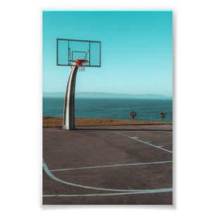 Schöner Basketball-Hoop Fotodruck