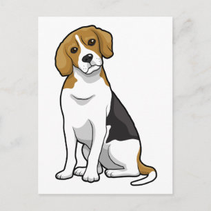 Schöner Beagle Postkarte