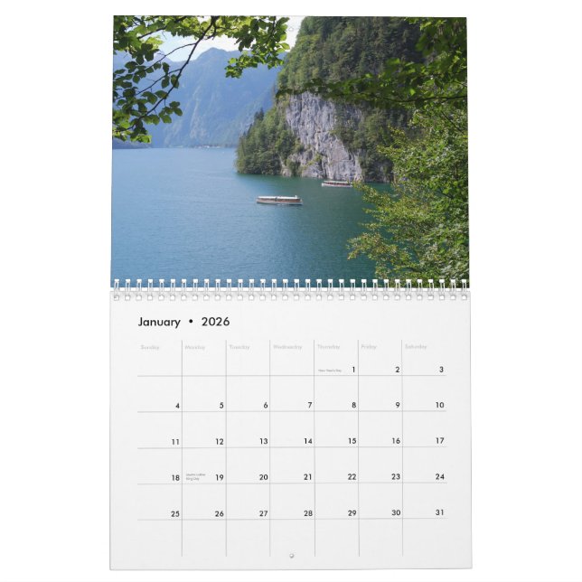 Schöner Berchtesgaden Kalender (Jan 2026)