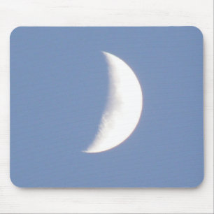 Schöner Bergmond im Tageslicht Mousepa Mousepad