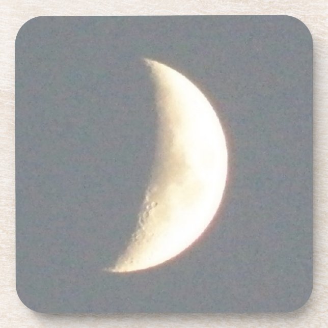 Schöner, bewaldeter Crescent Moon bei Dusk Cork Co Untersetzer (Vorderseite)